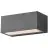 D'Lite Wandleuchte Bello Schwarz Up & Down 12W 850lm - 830 Warmweiß| IP54
