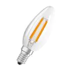Osram LED Classic E14 Kerze Fadenlampe Klar 1.2W 255lm - 840 Kaltweiß | Ersatz Für 25W