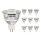 Mehrfachpackung 10x Noxion LED-Spot GU5.3 MR16 6.1W 621lm 36D - 830 Warmweiß| Ersatz für 50W